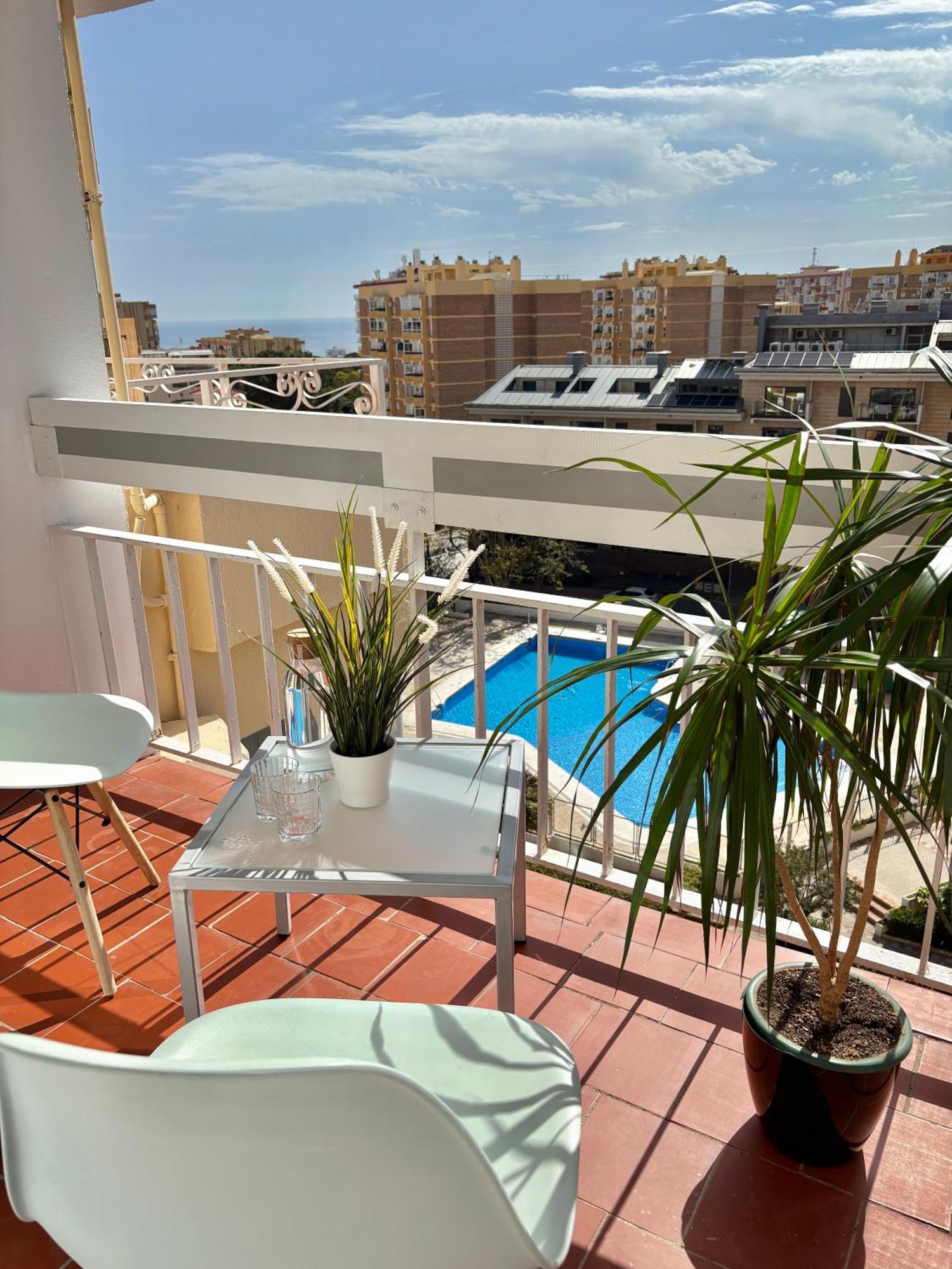 Ferienwohnung Aquamarina Sea View Benalmádena Exterior foto