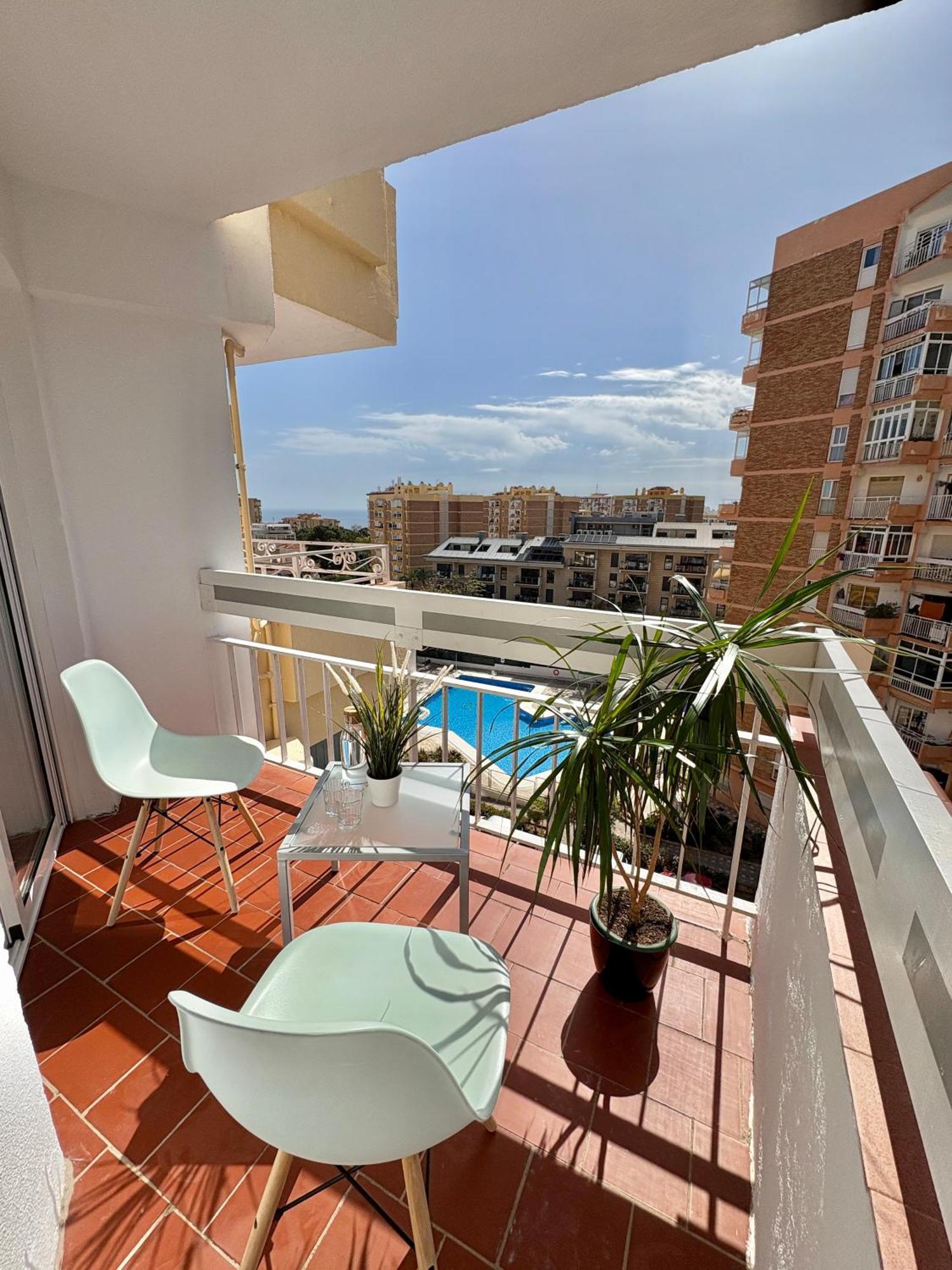 Ferienwohnung Aquamarina Sea View Benalmádena Exterior foto
